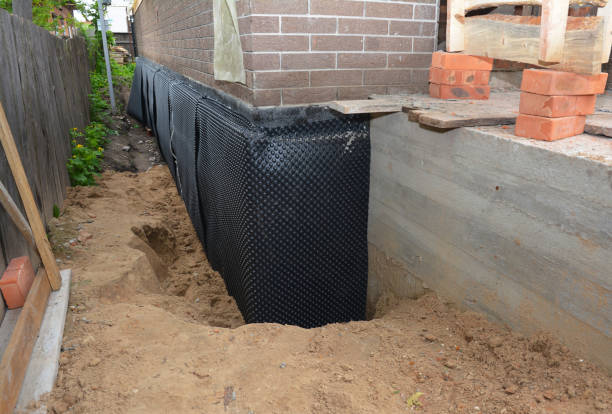 SJ Waterproofing Pros technician performing targeted Crawl Space Encapsulation assessment in Delaware, OH